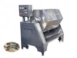 Rotary Drum Fish Scaling Machine