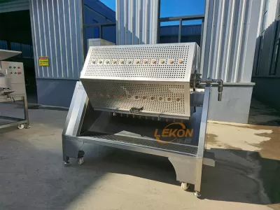 Rotary Drum Fish Scaling Machine